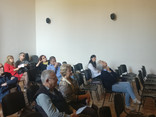 Pubblico alla presentazione a Villa Giulia