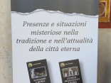 Cartellonistica MMC su libri collana "Roma misteriosa"