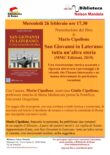 Presentazione del libro alla Biblioteca Mandela – ex-Appia di fronte a San Giovanni in Laterano