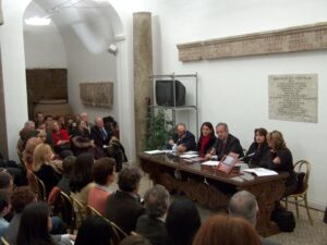 Presentazione del libro A TESTA ALTA presso la SALA DEL CARROCCIO alla presenza del sindaco Walter Weltroni (ROMA