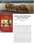 Recensione del libro ROMA ENIGMISTICA sul sito Assoc. Clara Maffei
